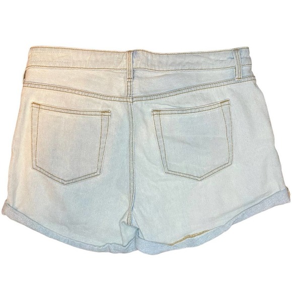 Bullhead Lightly Distressed Rolled Girlfriend Jeans Sz 29 - Picture 7 of 7